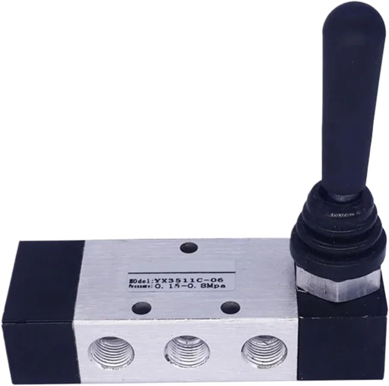 3 Position 5 Port Manual Pneumatic Control Valve, 5/3 Way Hand Controlled Switch Lever Operated Tire Changer, 1pc