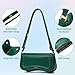 Keyli Shoulder Bag for Women mini Crossbody Purses Retro Classic Handbag Waterproof Vegan Leather Clutch Tote Hobo Purse Designer Bags with Adjustable Strap Green