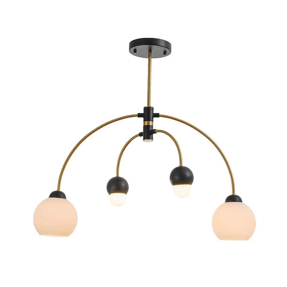 Lustre E27 nordique pour résoudre le manque de lumière en chambre - 8