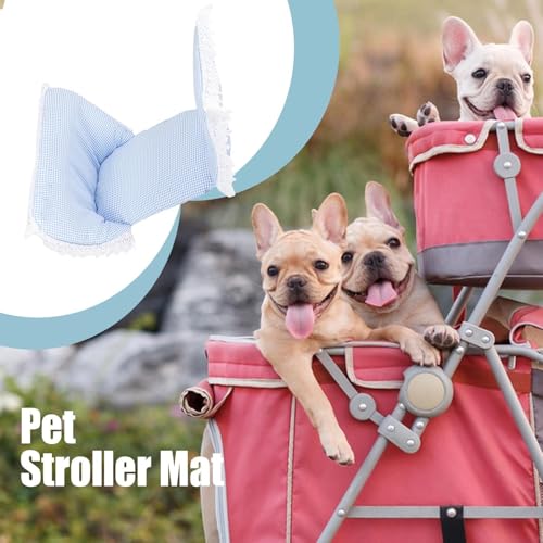 Coussin pour poussette pour animaux de compagnie respirant et souple - 2