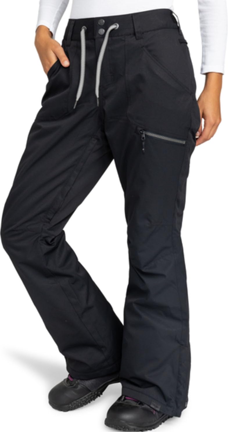 Roxy - Womens Nadia Snow Pants, Color Anthracite, Size: Small