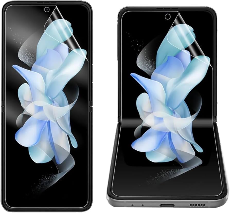 Screen Protector for Samsung Z Flip 4 Front Inside only Tempered Glass Film 2-Pack