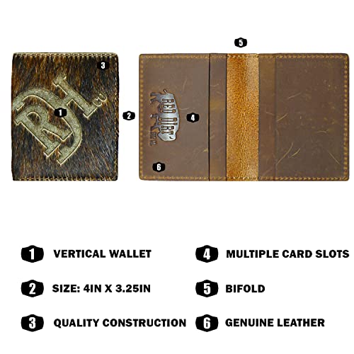Red Dirt Hat Company Red Dirt Hat Brindle Bifold Card Case3