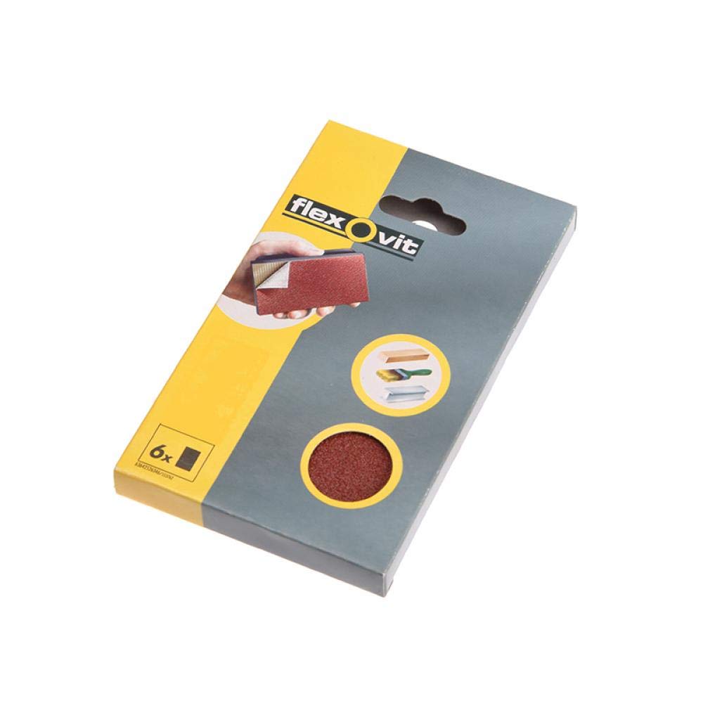 Hook & Loop Sanding Block Refill Kit Coarse 50g (6)