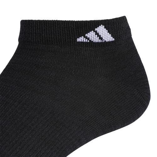 Adidas Men's Superlite 6-Pack Low Cut, Black-Night Grey Space Dye/White Black/Onix, Large #TOP20