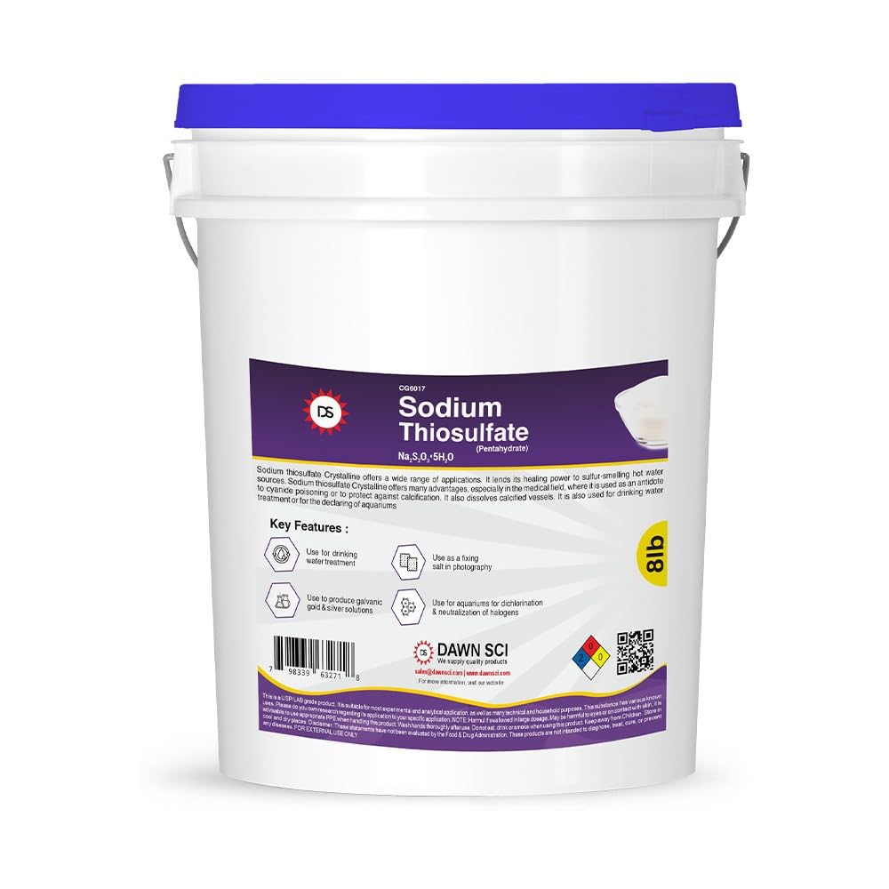 Sodium Thiosulfate Pentahydrate 8 LB Value Pack