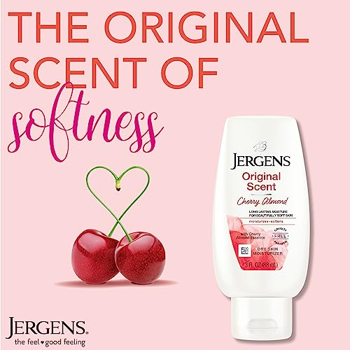 Image of Jergens Original Scent Cherry Almond Moisturizer, 3 Ounce