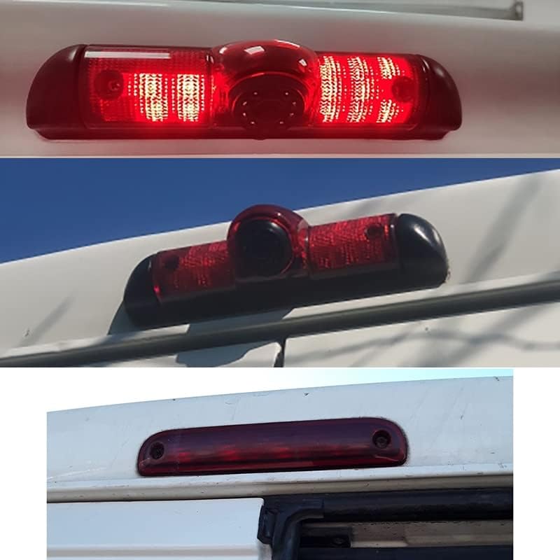 Kamera cofania ze światłem hamowania, dla Fiata, Ducato, Peugeota, Boxera, Citroena, Jumpera Von 2006 2007 2008 2009-2018 noktowizyjna Kamera tylnego światła stopu samochodu