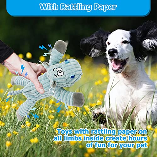 Hundespielzeug, Hunde Spielzeug, Plüschhundespielzeug, quietschendes Hundespielzeug, welpenspielzeug, gefüllte Hundekauspielzeug für Welpen, kleine, mittlere, große Hunde (Nilpferd)