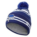 Hertha BSC Berlin Bommelmütze - Streifen - blau-weiß Wintermütze Mütze Strickmütze - Plus Lesezeichen I Love Berlin