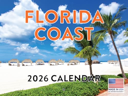 Florida Beach Calendar 2026 Coast