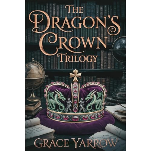 The Dragon's Crown Trilogy Audiolibro Por Grace Yarrow arte de portada