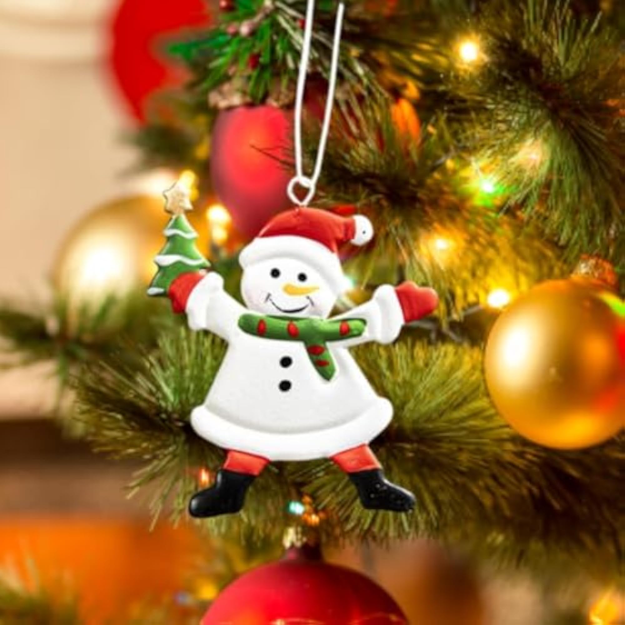 Christmas Tree Hanging Ornament DIY Pendant for Party Favor
