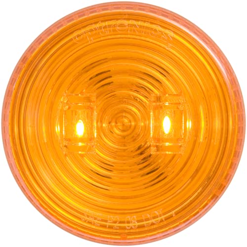 Optronics 2 1/2" Round Amber 2 Diode Led Marker Clearance Light Mcl527Ab #TOP12
