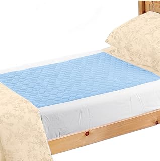 NRS Healthcare M93525 - Protección absorbente para colchón Kylie, color azul
