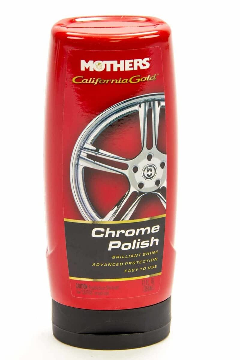 Mothers 05212 California Gold Chrome Polish – 12 oz. Size: 12 oz., Model: 5212, Car & Vehicle Accessories/Parts