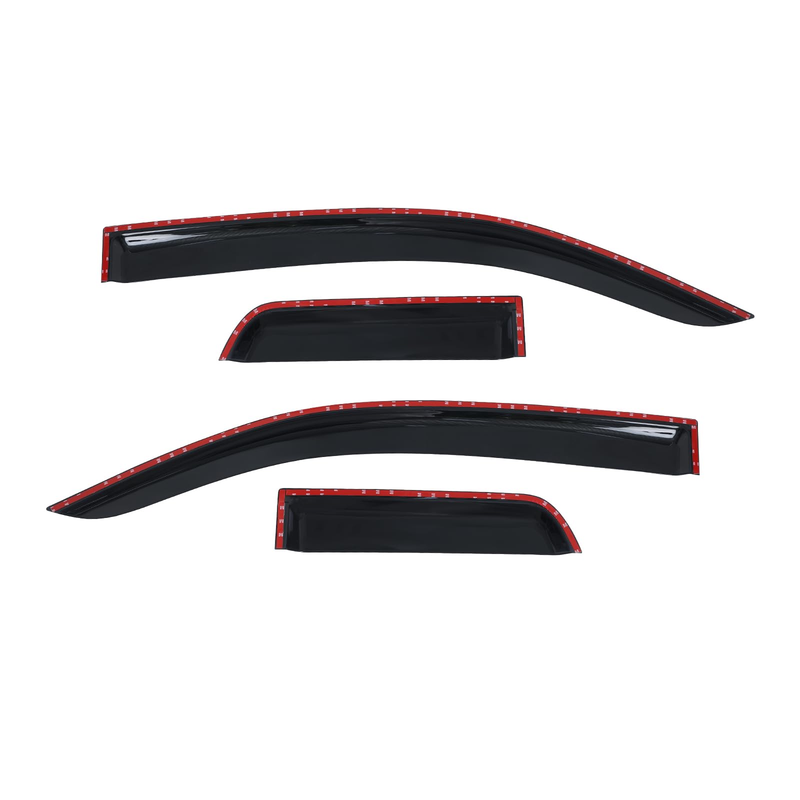 Deflettori d'Aria Deflettori Pioggia per Toyota Hilux 2016-2024 Hilux AN110 AN120 AN130 Super Cab