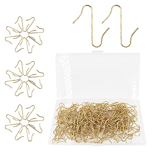 Riontto 150 Stück Kugelaufhänger, Weihnachtsbaumhaken Aufhänger für weihnachtskugeln christbaumkugeln Christbaumschmuck mit Aufbewahrungsbox Cover