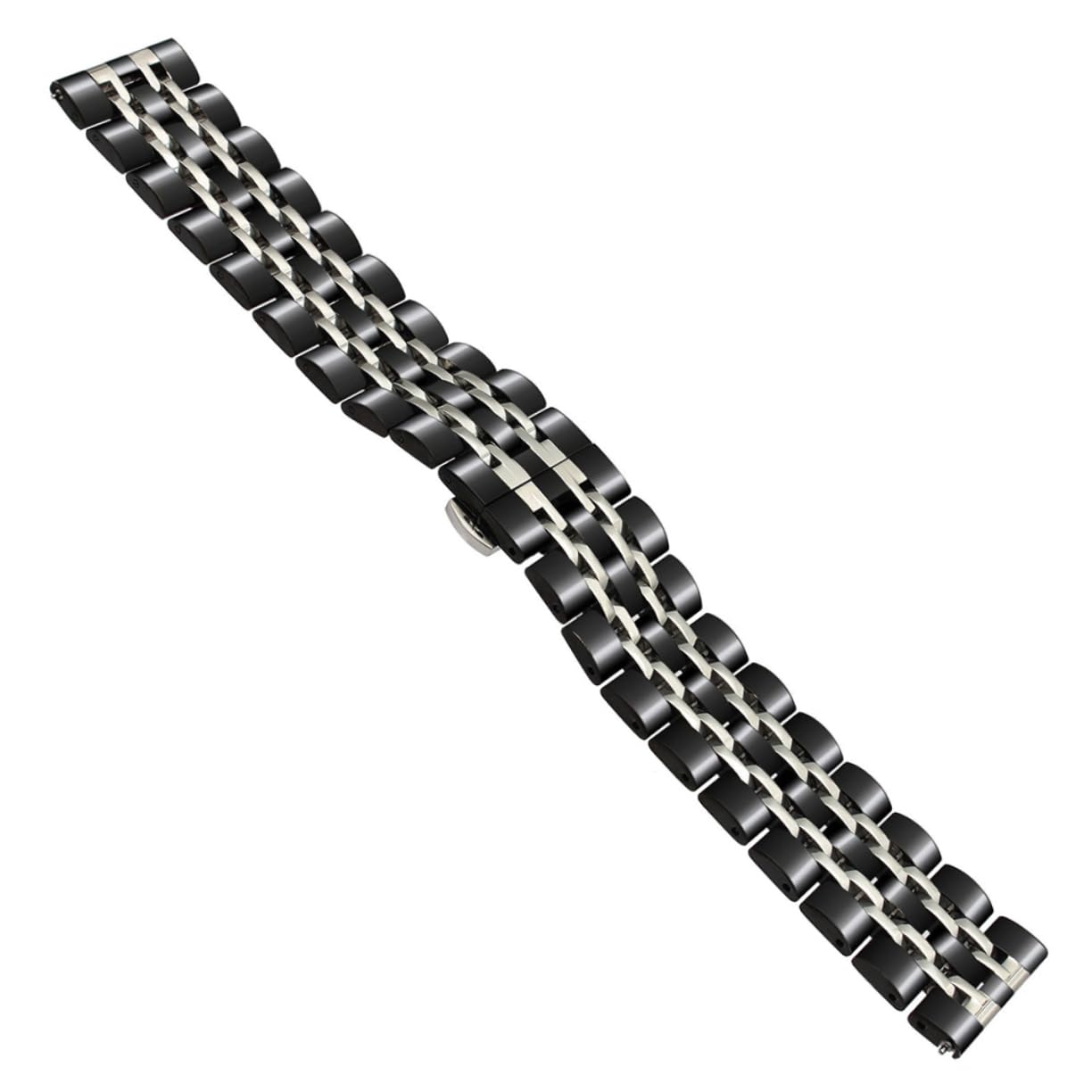 Artibetter 3 Piezas correa de reloj de acero inoxidable correa de reloj inteligente correas de cuentas engranaje correas de reloj correa de reloj de moda reemplazo de correa de reloj