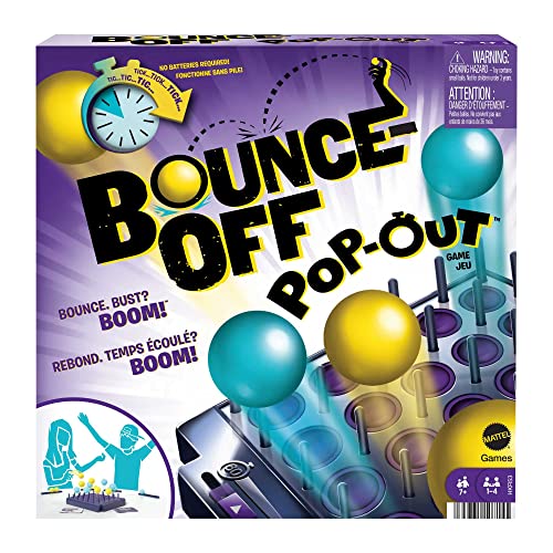 Mattel Games Bounce Off Chrono Challenge Jeu D'ambiance Avec 16 Balle - vue 2