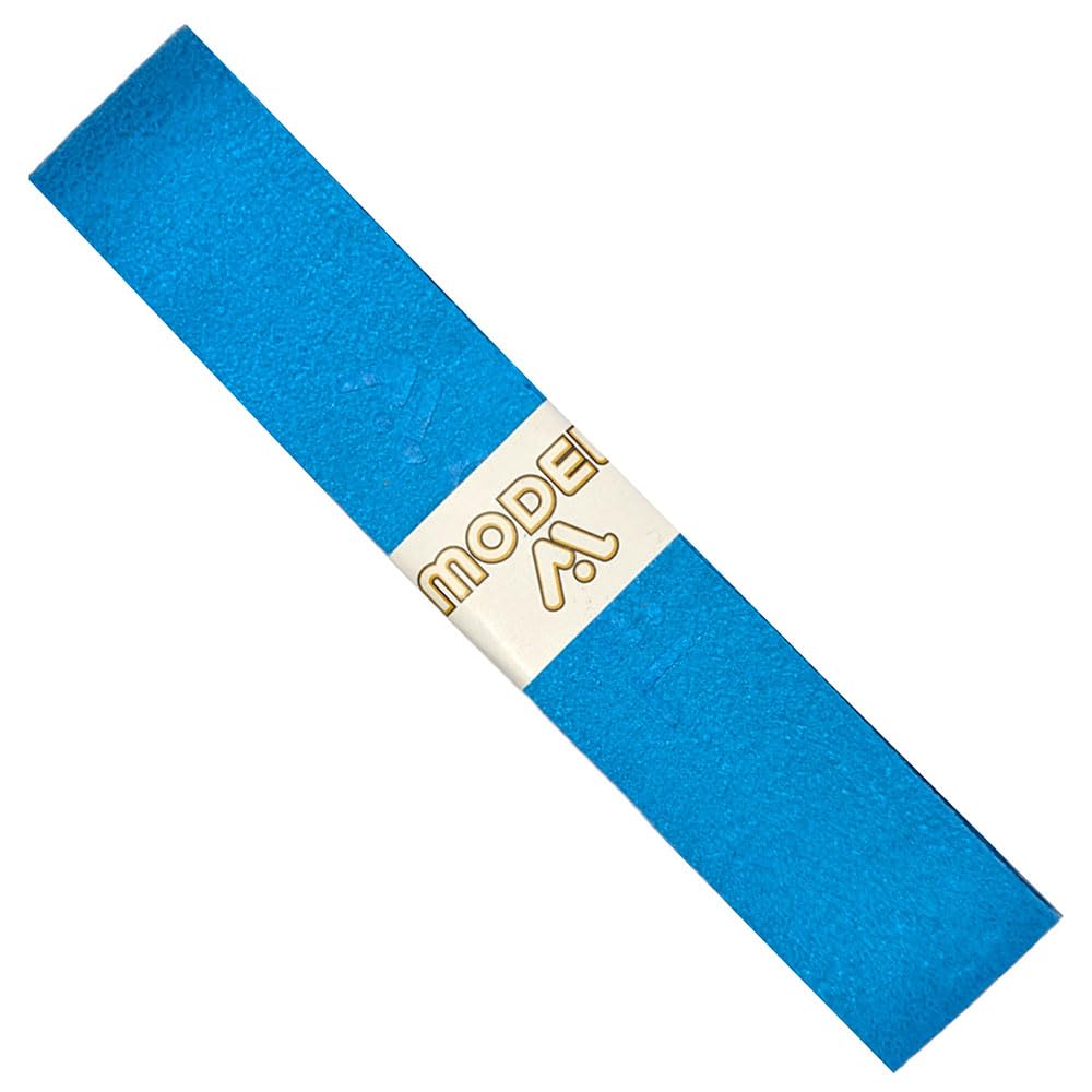 MODEL Chamois Hockey Grips, Soft Over Grip, Soft Microfiber, Non Slip, Size Long, Sky Blue