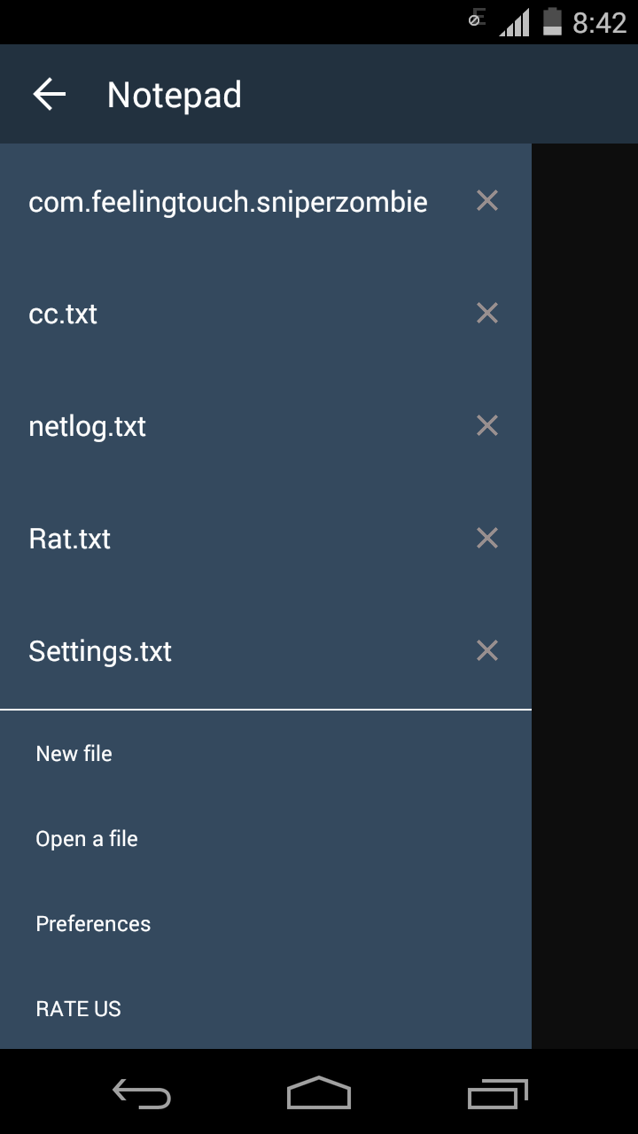 Text editor(Notepad)Amazon.deAppstore for Android