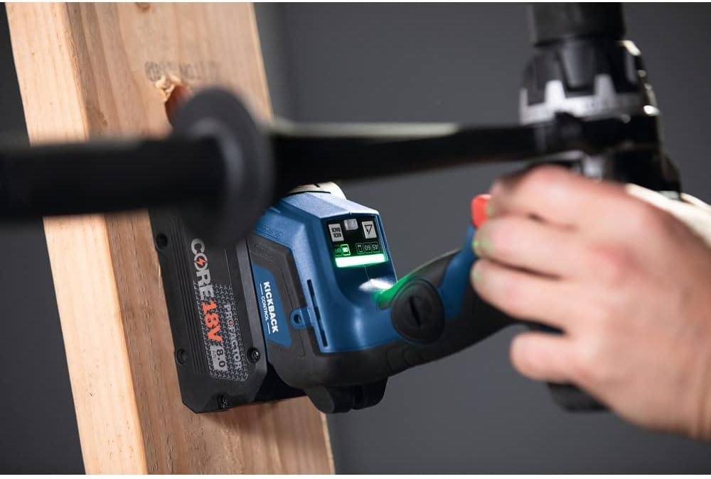 Bosch GSB18V-1330CB14-RT 18V PROFACTOR Brushless Lithium-Ion 1/2 in. Cordless Connected-Ready Hammer Drill Driver Kit (8 Ah) (Renewed)