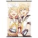 Vocaloid Anime Wall Scroll Poster Kagamine Rin Kagamine Len (16''24'')support Customized by Forti