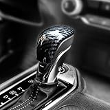 Carbon Fiber Print Interior Trim Gear Shift Knob for Nissan Sentra Altima 2020 2021 2022 2023 2024 2025 (Carbon Fiber Print, Gear Shift Knob)