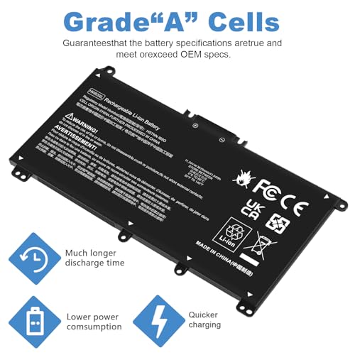 Image of HW03XL L97300-005 Laptop Battery for HP Pavilion 15-EG 15-EH 17-CN 17-CP 15-eg0073cl 15-eg0070wm 15-eh0050wm 17-cn0xxx 17-cn0023dx 17-cn0053cl L96887-421 L96887-AC1 HWO3XL HW03041XL L96887-1D1 41.04Wh