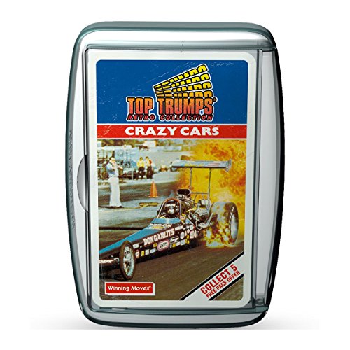 Top Trumps 2202 Crazy Cars Retro Gioco Di Carte