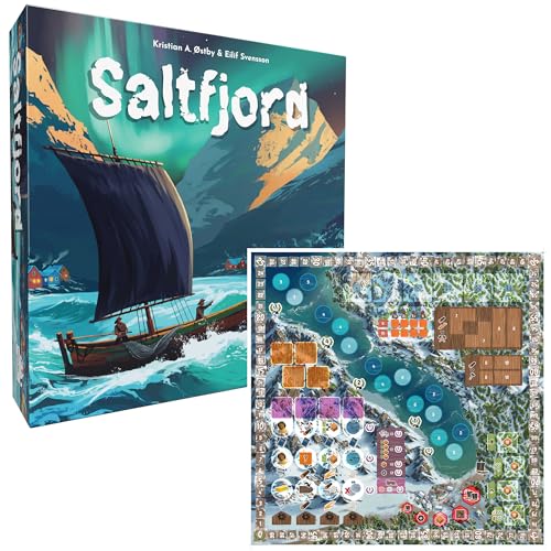 Saltfjord Board Game - Dice Drafting, Fishing and Village Expansion Strategy Game Set in 19th Century Norway, Ages 14+, 1-4 Players, 60 Minute Playtime, Made by Aporta Games by Matagot - Image 7