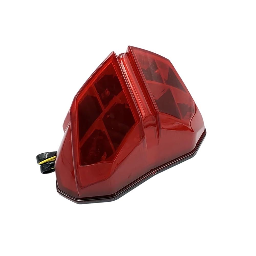 Stop Luce Posteriore Moto per st&reetfi&ghter 848/1100 2012-2014, Luce Freno Posteriore A LED, Indicatore di Direzione, Lampada Integrata, Accessori per Moto