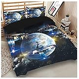 ★ Lista de embalaje de 220x240cm: 1 pieza de funda nórdica 220x240cm + 2 fundas de almohada 50x75cm (sin material de relleno)