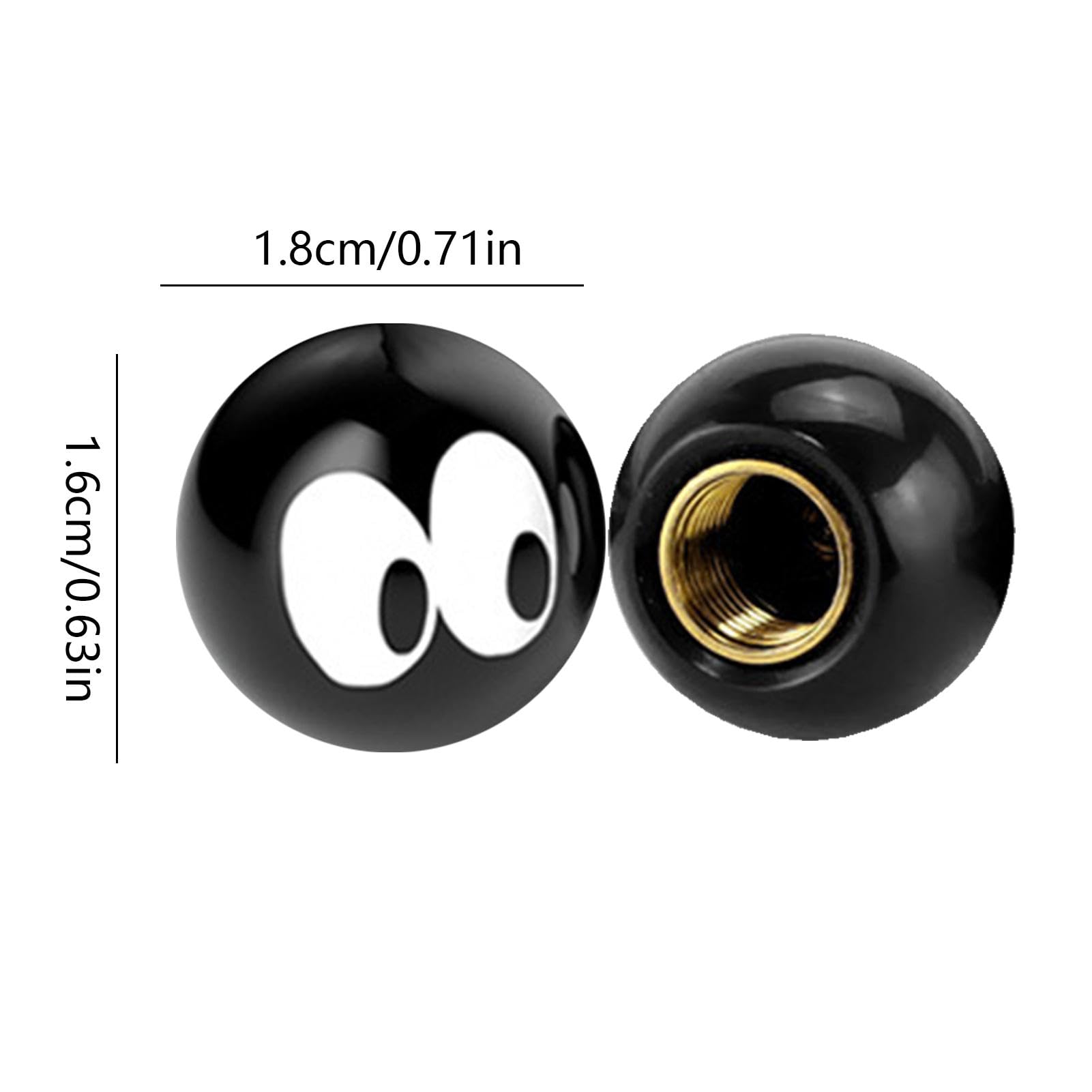 Tappi Per Stelo Valvola Degli Pneumatici Per Auto E Moto 4 Pezzi Design | Coperture Per Cappucci 'Aria Ruota Per Automobili, Autocarri E Motocicli