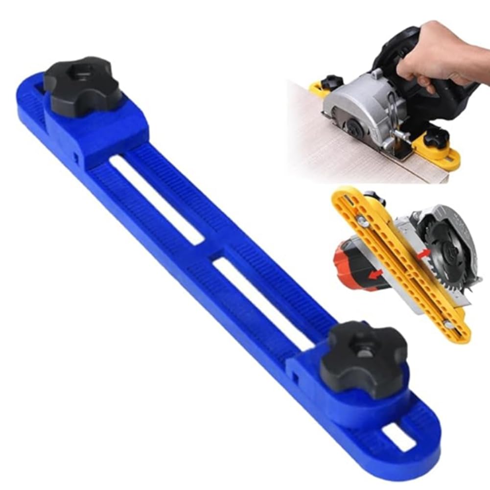detee Circular Saw Milling Positioning Clamp Skill Saw Guide Saw Guide for Circular Saw