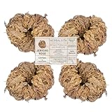 Herbalista 4-Pack Large Premium Rosa de Jericó (Resurrection Plant) Jericho Rose – Symbol of Prosperity & Abundance, Ideal for Home Decor & Spiritual Healing