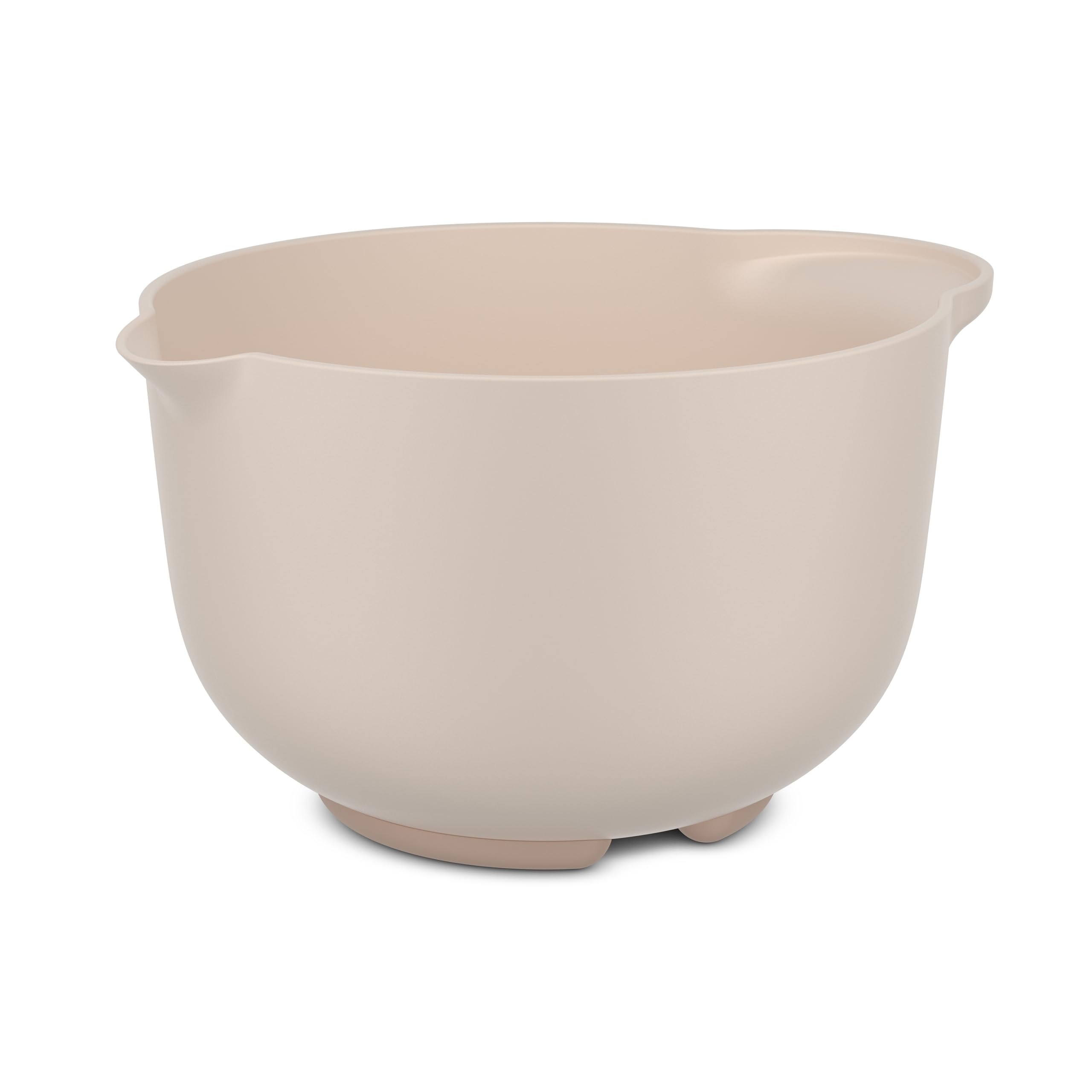 Mepal - Mixing Bowl Chef it - Non-slip Base - Microwave & Dishwasher Safe - Bowl - High Impact Material resists up to 110°C / 230°F - 3000 ml - Chalk