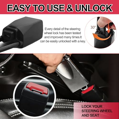 Alloy Steel 2-in-1 Security Lock