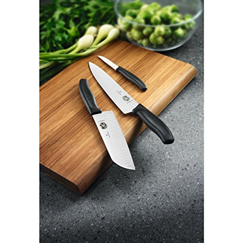 Image of Victorinox Swiss Classic Knife Block - Kitchen Knife Set with Block for Home Essentials - Includes Chef's Knife, Kitchen Shears & More - Black Handles, 22-Piece Set