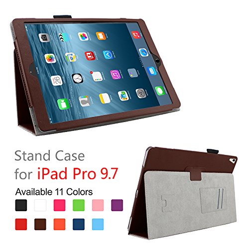 iPad Pro 9.7 Case,Premium PU Leather Folio Soft Cover Case with Stand