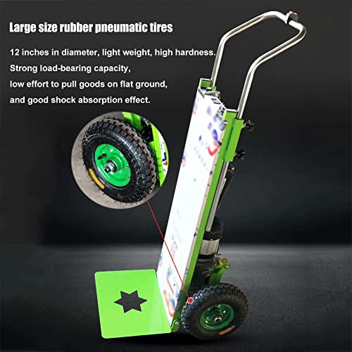 Carretilla eléctrica para escaleras con motor brushless 800W miniatura 7