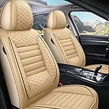 🚗Compatible con el airbag, las hebillas del cinturón de seguridad pueden quedar al descubierto, dos bolsillos son prácticos para guardar pequeños objetos.