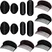 Bump It Up Volume Hair Base Set Styling Insert Braid Tool Hair Bump Up Comb Clip Sponge Bun Hair Pad Accessories for Women Girls DIY Hairstyle (14 Pieces)