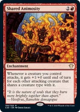Magic: The Gathering - Shared Animosity - Commander 2020