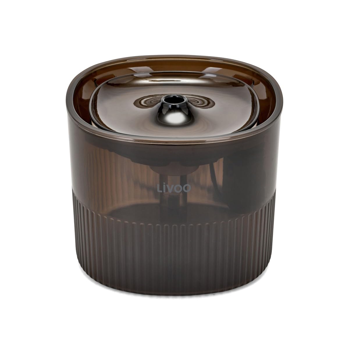 Fontaine à eau pour animaux silencieuse PET101 avec triple filtration active