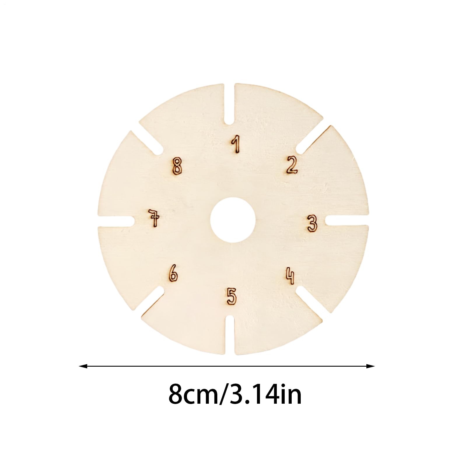 Iouyjiu Disco di intreccio di bracciali, vassoio in legno per tessitura