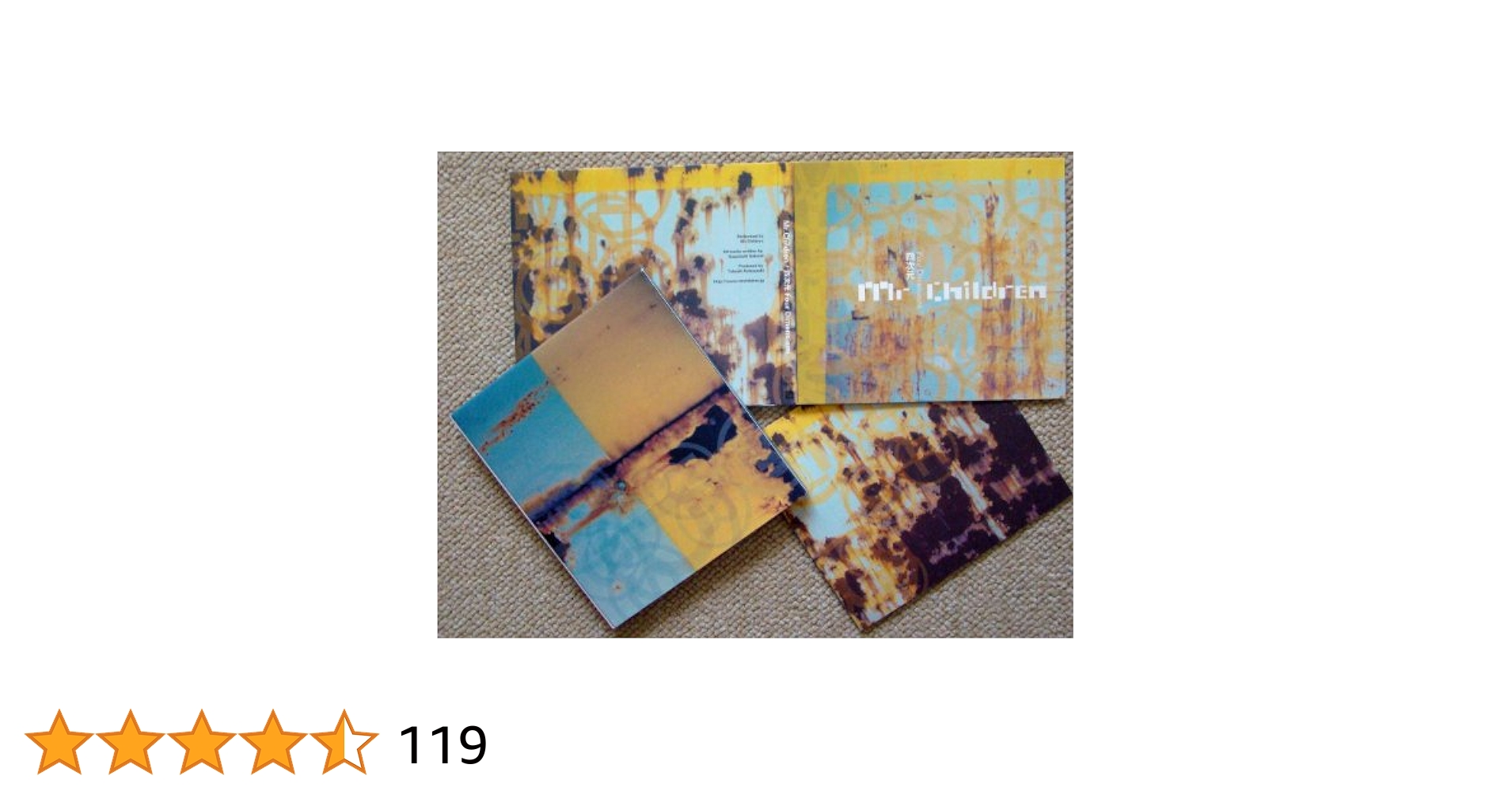 Mr.Children(1冊200円計算)166冊分400p　ファイリング済み Mr.Children(1冊200円計算)166冊分400p ファイリング済み Mr