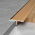 Aluminum 36inch T Molding Floor Transition Strips T Moulding Floor Transition Trim for Joining Flooring Gaps, Laminate Flooring Planks(Gold)