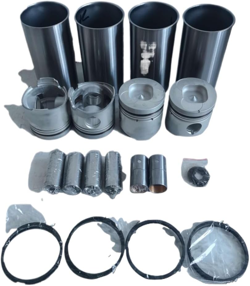 Cylinder Liner With Piston Ring Set For 4JB1 Engine 2.8L Compatible With 4JB1